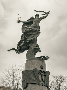 圣彼得堡街头雕塑