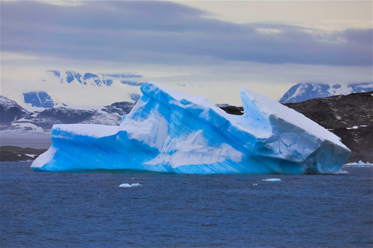 南极蓝冰