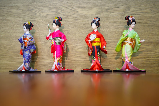 日本艺伎玩偶 和服玩偶