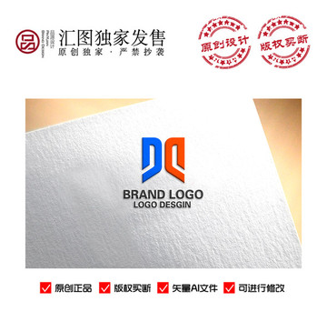 原创DX字母LOGO