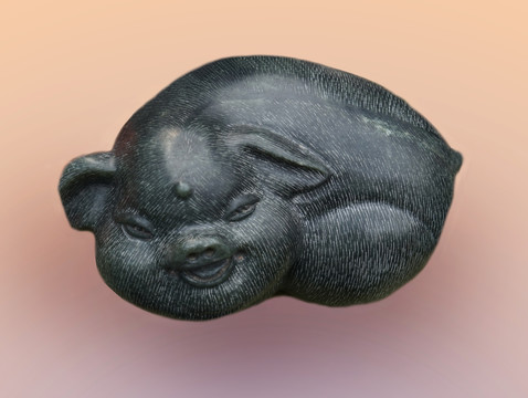 猪 雕塑