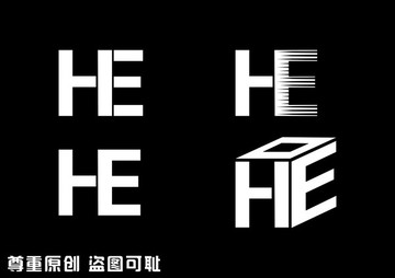 HE LOGO 标志