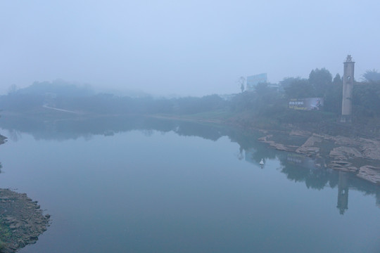 清晨的赤水河