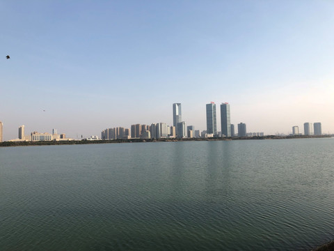 青山湖景区风景