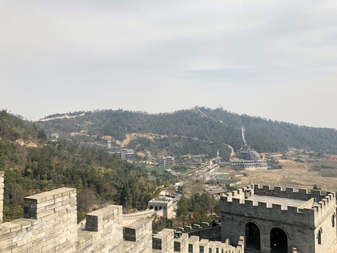 南昌怪石岭长城景点