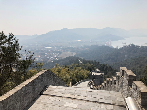 南昌怪石岭长城景点