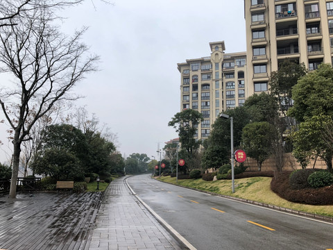 余江县磨仂洲雨后景观