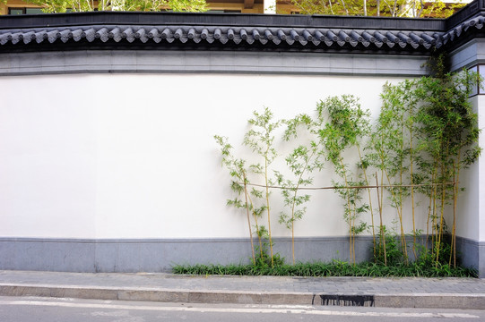 中式小区围墙