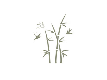 中国古典竹子图标