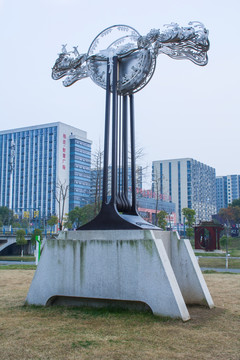 芜湖雕塑公园 鸠兹之钟