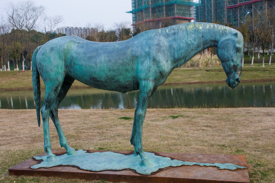 芜湖雕塑公园 马