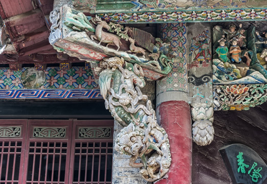 安徽亳州花戏楼木雕