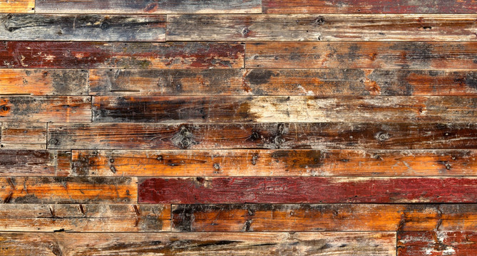木条木板墙