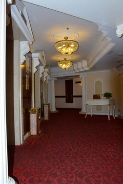 豪华酒店走廊