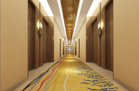 商务宾馆走廊