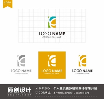 C字母化妆品女性用品logo