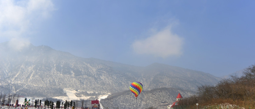 成都西岭雪山滑雪场 高清图