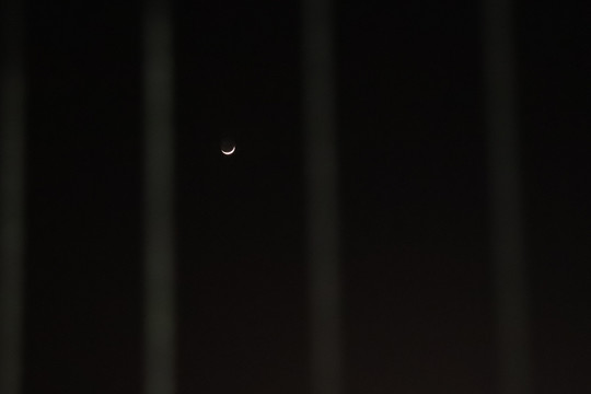 黑夜新月