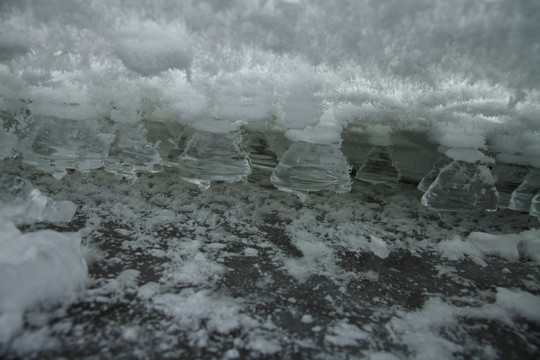 冰溶洞 冰雪奇观 冰雪融化 北