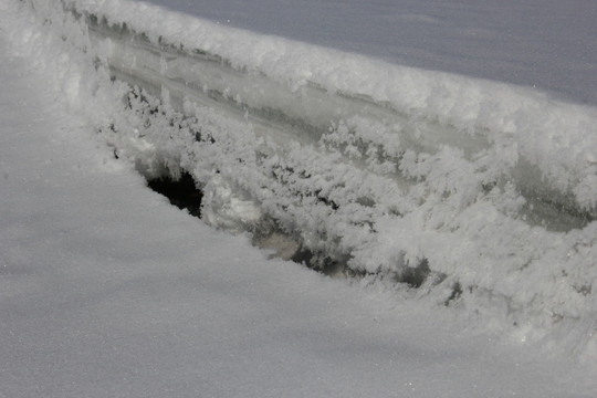 冰溶洞 冰雪奇观 冰雪融化 北