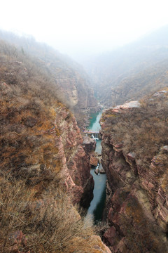 红石峡风光