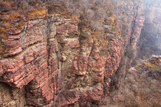 云台山 红石峡风光