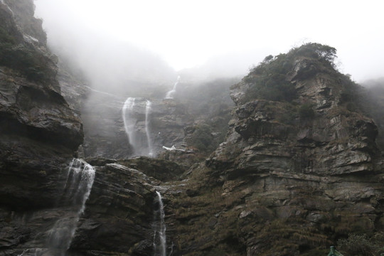 三叠泉风景