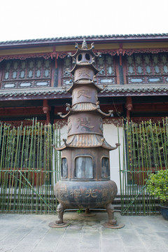 寺庙铜炉
