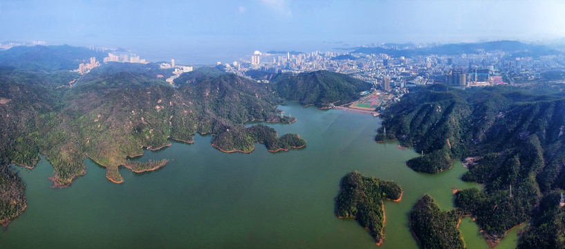 珠海风光之大镜山水库