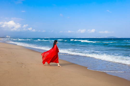 海边的女人
