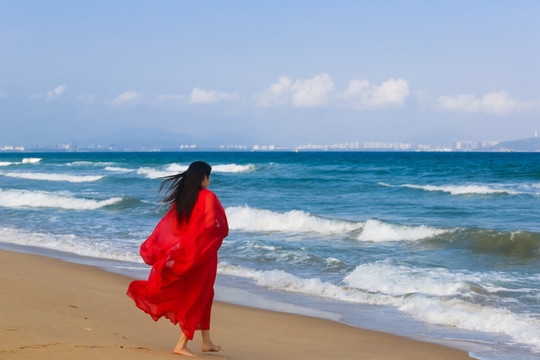 海边的女人