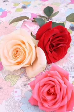 三朵玫瑰