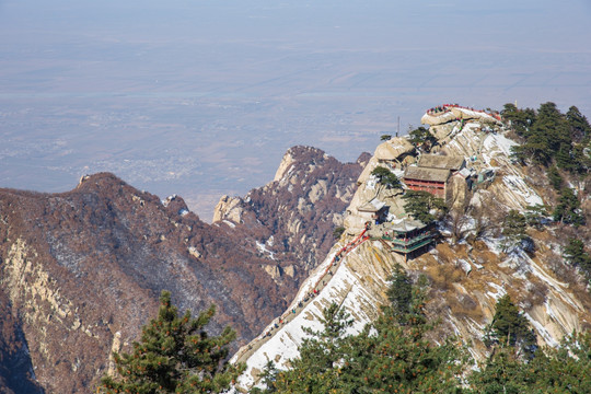 西岳华山 华山西峰