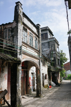 古建筑 老城区 老街