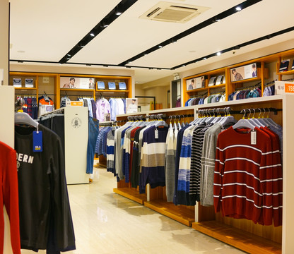 服装店 海澜之家 服装店铺