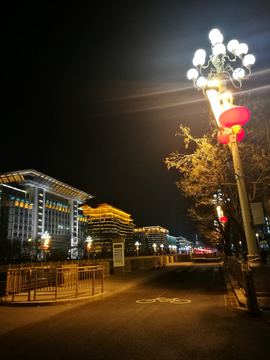 长安街夜景