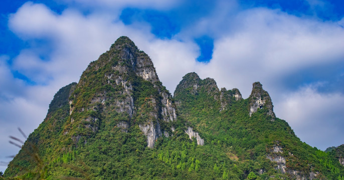 山峰 山景