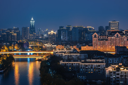 京杭大运河夜色