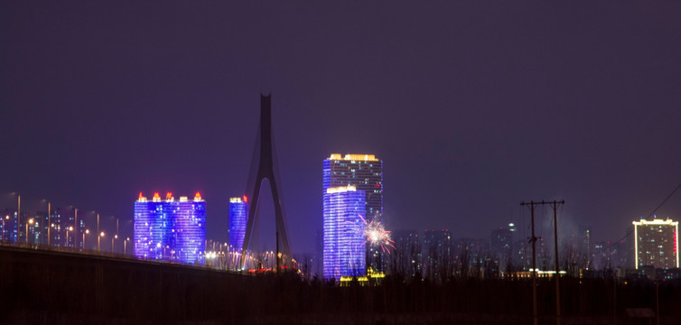 松浦大桥夜景