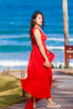 海边的女人