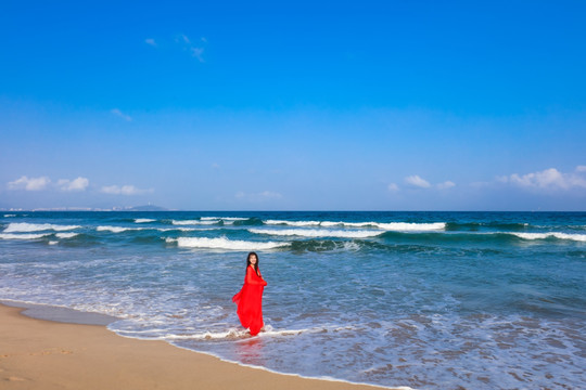 海边的女人