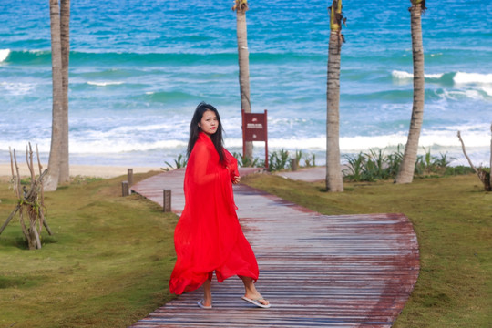 海边的女人