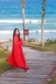 海边的女人