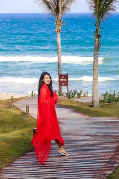 海边的女人