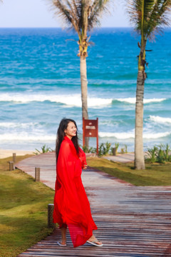 海边的女人