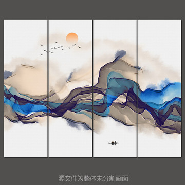 水墨画 意境水墨装饰画