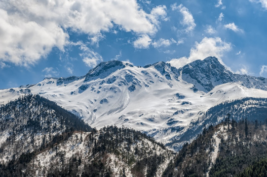 云南德钦白茫雪山