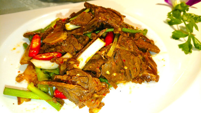 麻辣牛肉