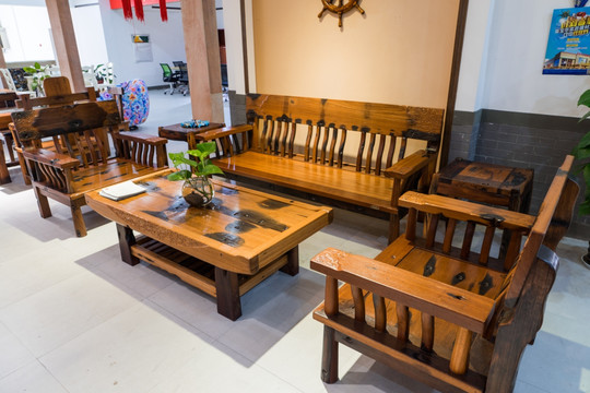 功夫茶实木茶桌茶几传统中式家具