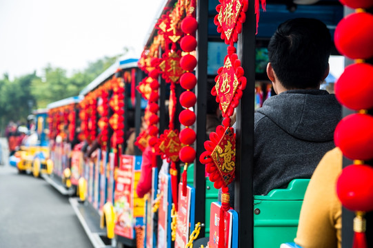 观光车 景区交通车 小火车